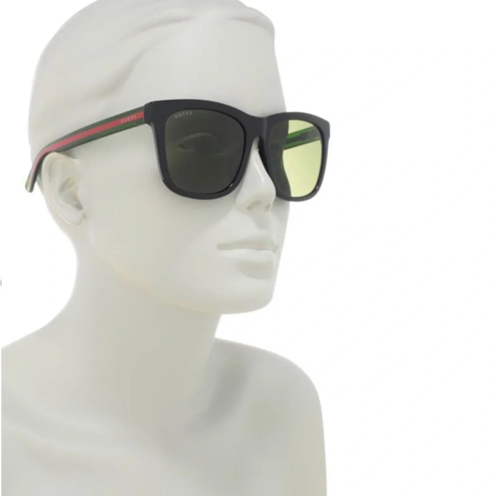 New - GUCCI MEN'S GG0057SKN 56MM SUNGLASSES